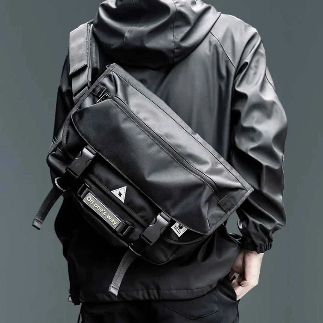 Men's Streetwear Sling Bag | OFF-WRLD Techwear