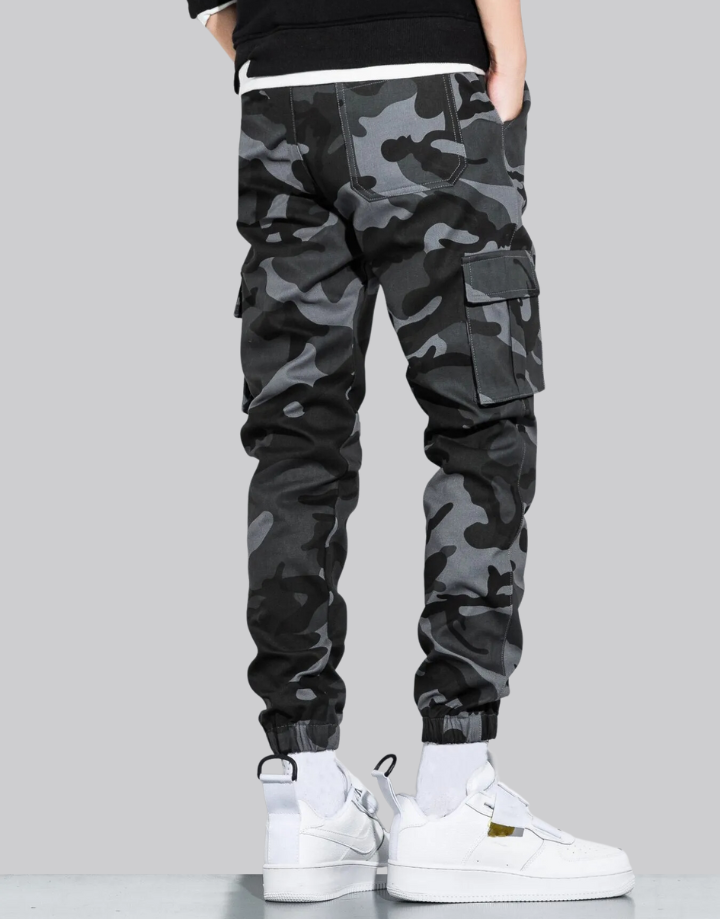 Camo Cargo Joggers Mens