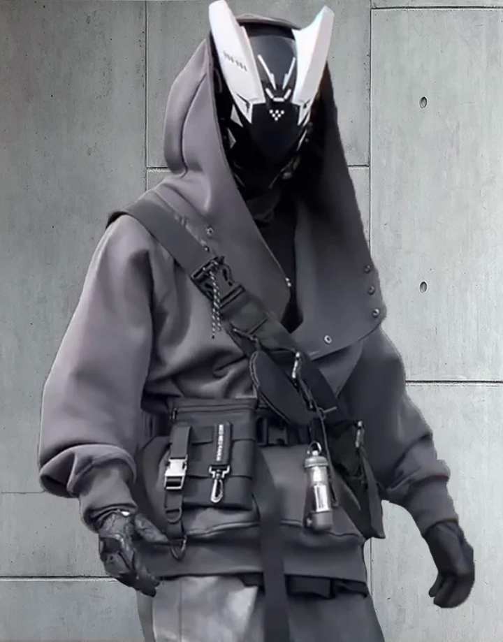 Cyberpunk Ninja Hoodie