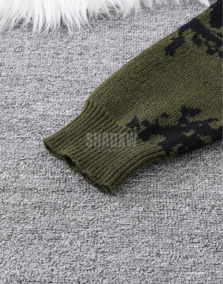 Abstract Eye Sweater