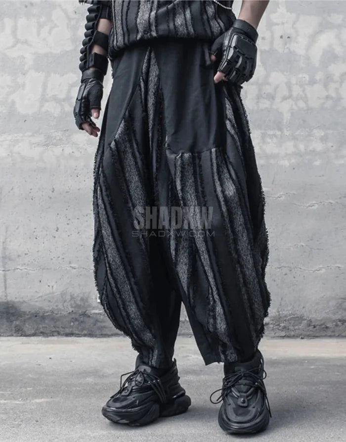 Black baggy joggers
