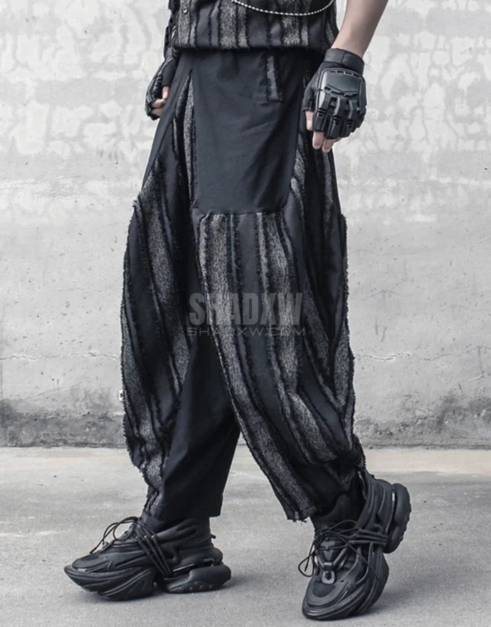 Black baggy joggers