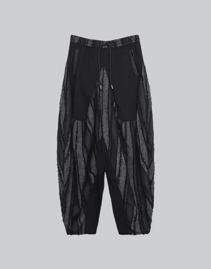 Black baggy joggers | Techwear