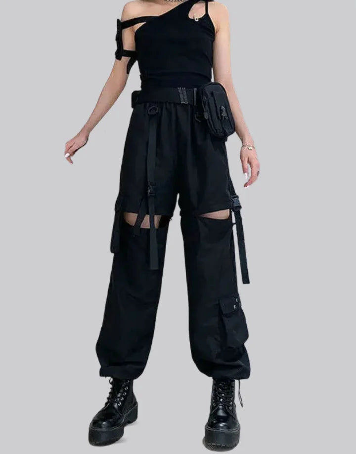  Cargo Pants for Women Relaxed Fit High Waist Sports Plain Color  Hip-hop Pants Teen Girls Trendy Stuff Casual Y2k Techwear Cargo Pants Women  Black : Clothing, Shoes & Jewelry