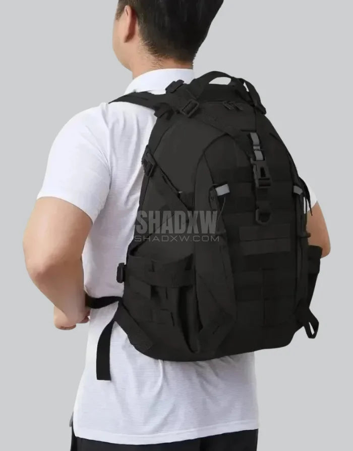 Black Techwear Backpack