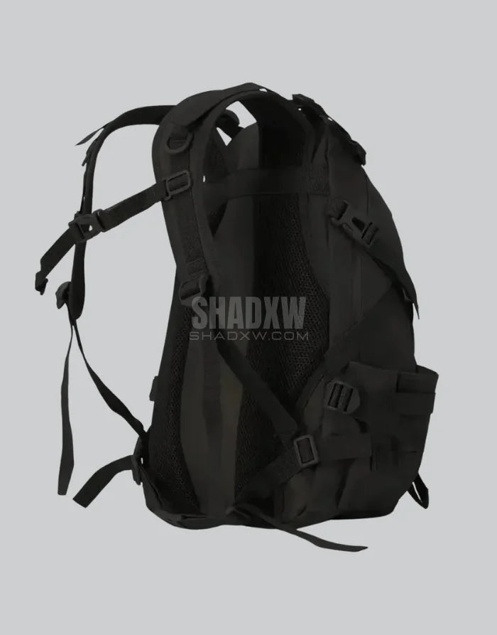 Black Techwear Backpack