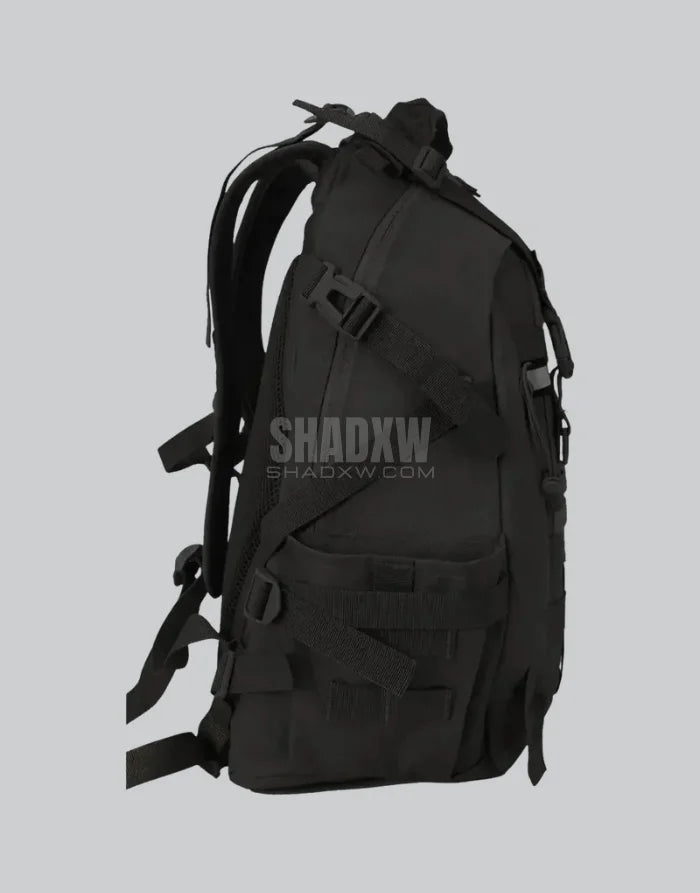 Black Techwear Backpack