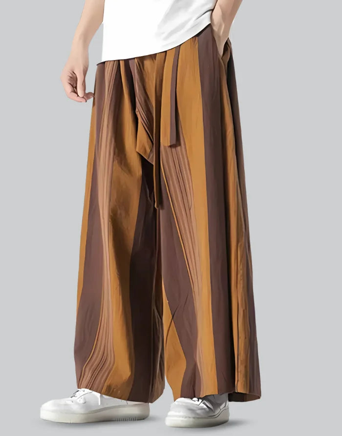 Sillage HAKAMA PANTS BROWN TWILL Sillage HAKAMA PANTS BROWN TWILL