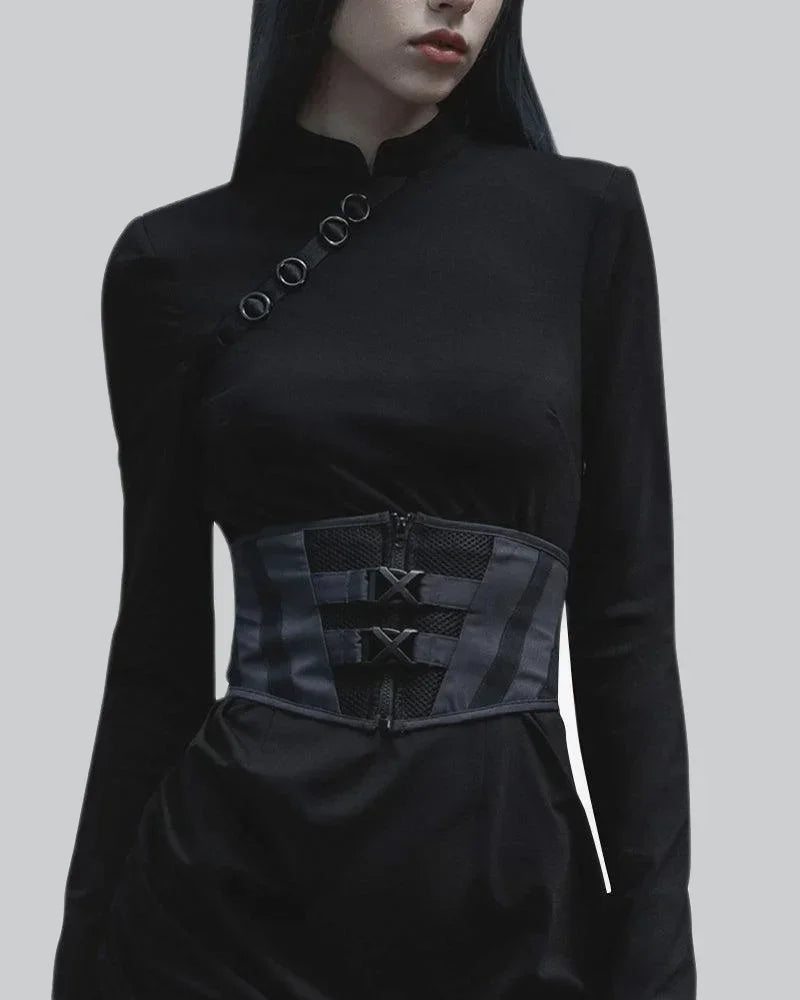Buckle Corset Top | Techwear