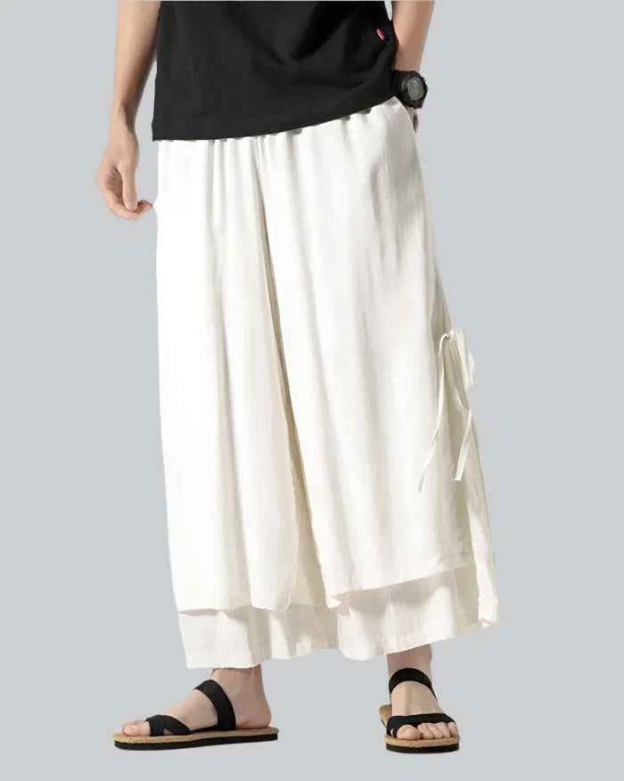 Cotton Hakama Pants | Techwear