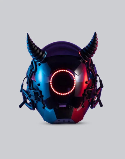 Cyberpunk Demon Mask