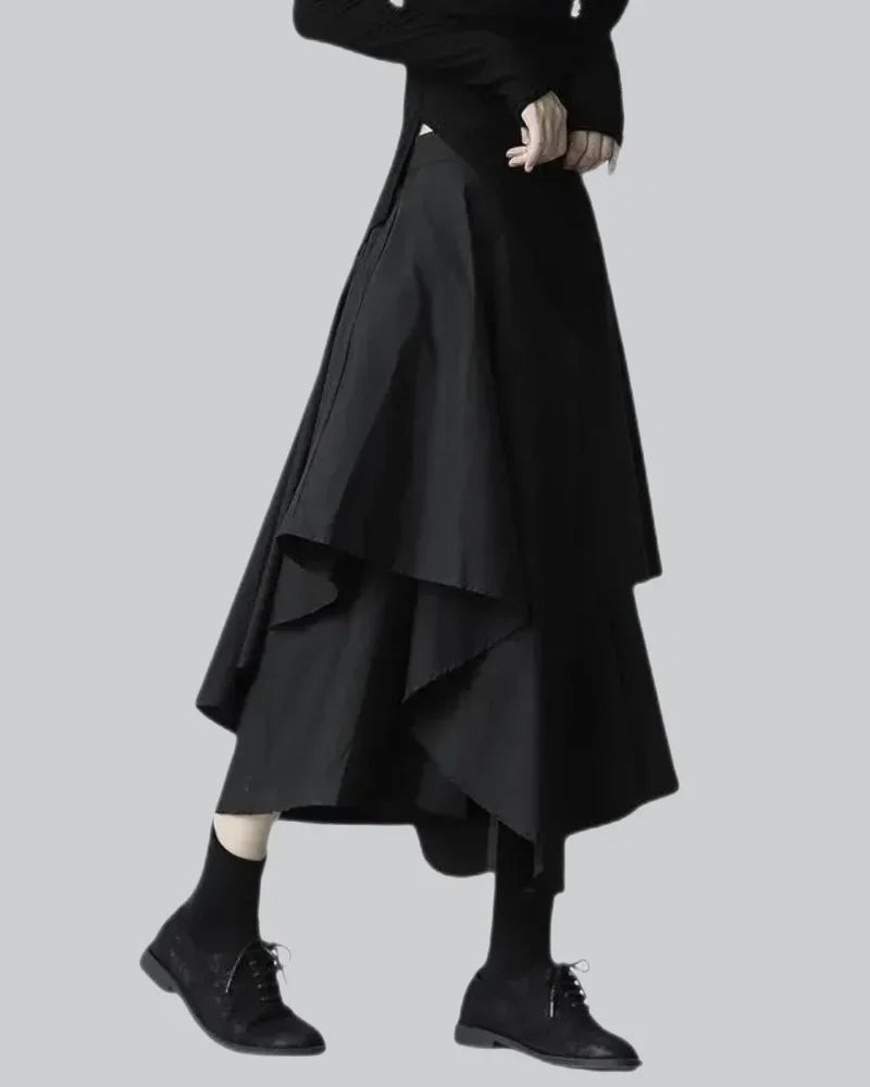Japanese Skirt Pants | Techwear