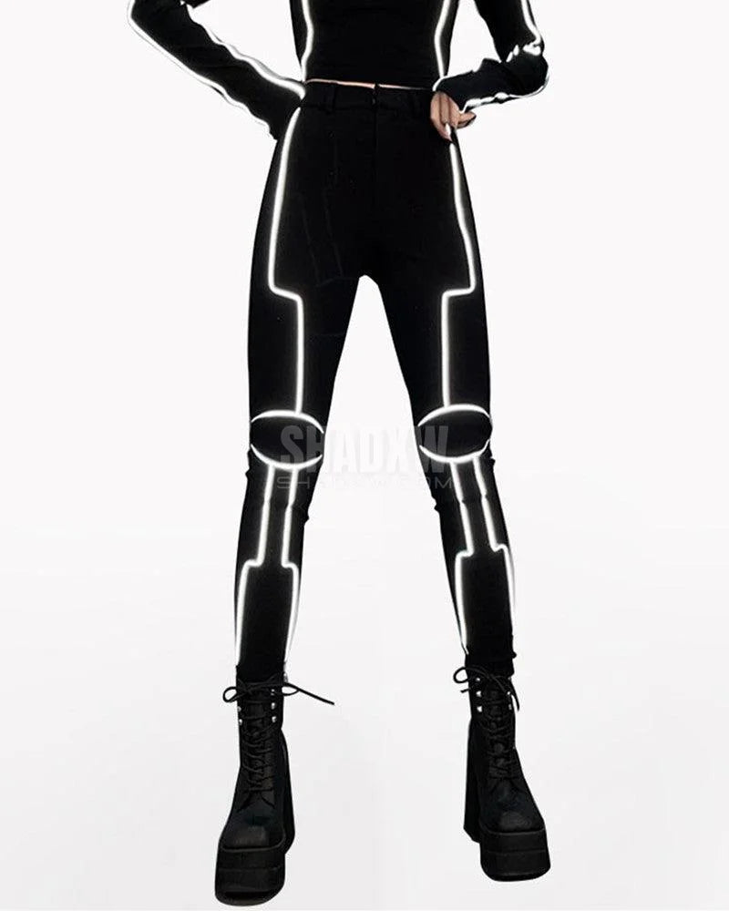 Hungry Games Reflective Tracksuit(Sold Separately) - Techwear Outfits