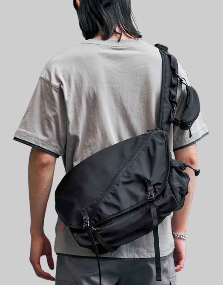 Small Tactical Messenger Bag Techwear