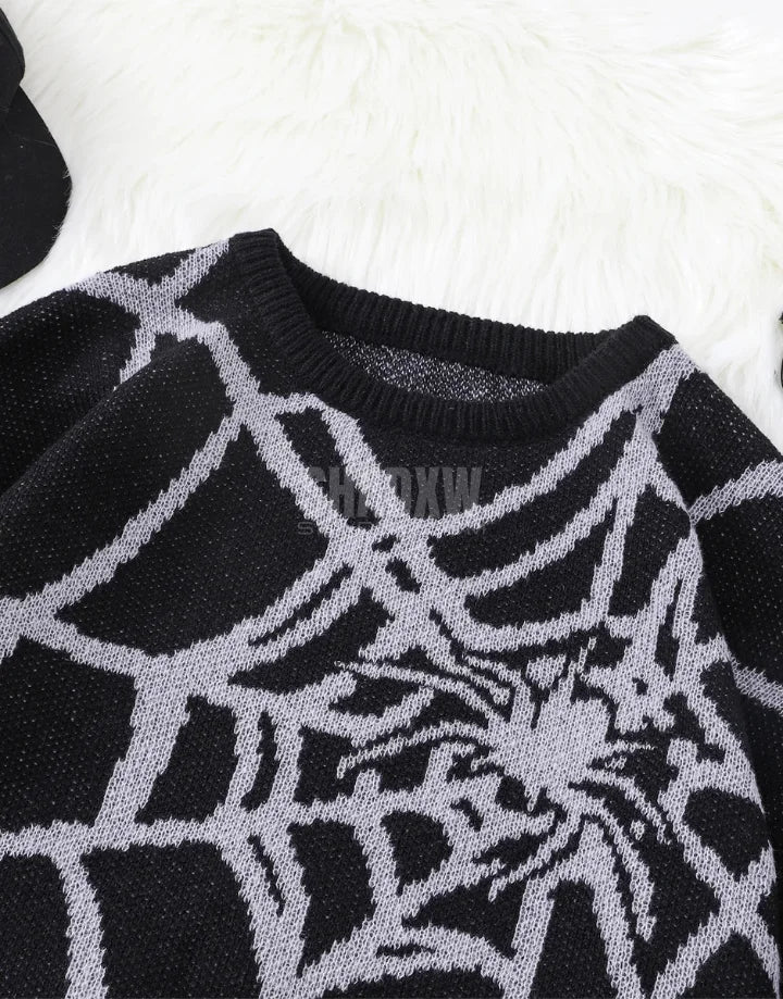 Spider Knit Sweater