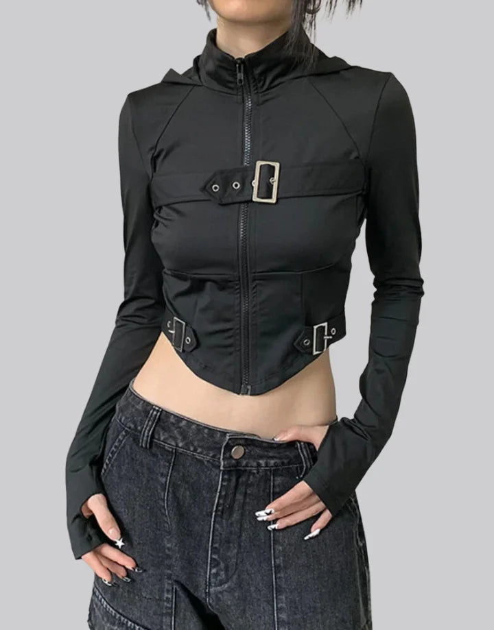 ARTS&SCIENCE back open crop top 刺子 タグ付 ARTS&SCIENCE back open