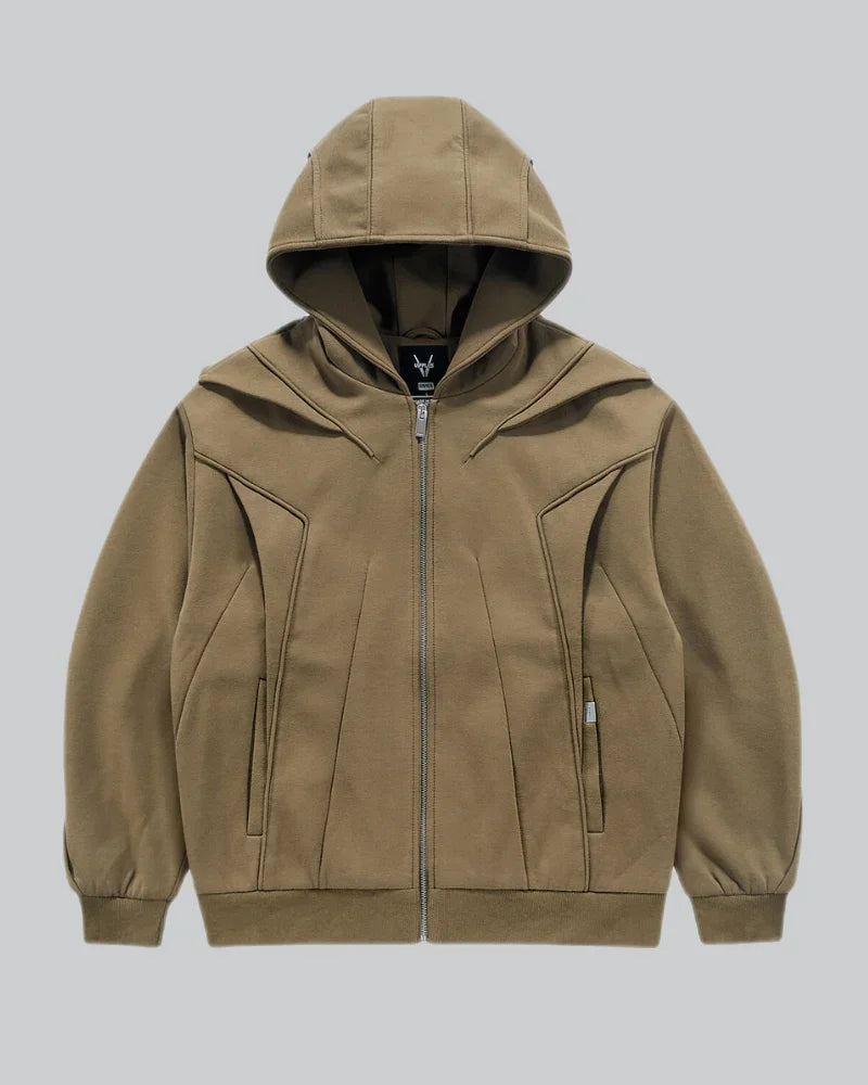 zip tech hoodie