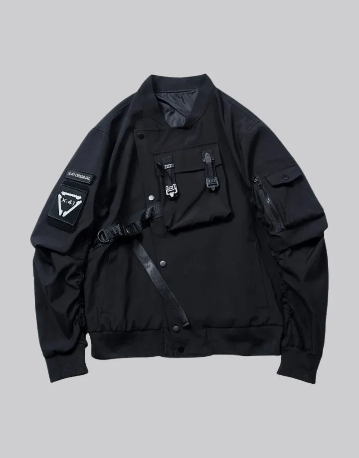 Techwear Bomber Jacket | Techwear Techwear Bomber Jacket | Techwear