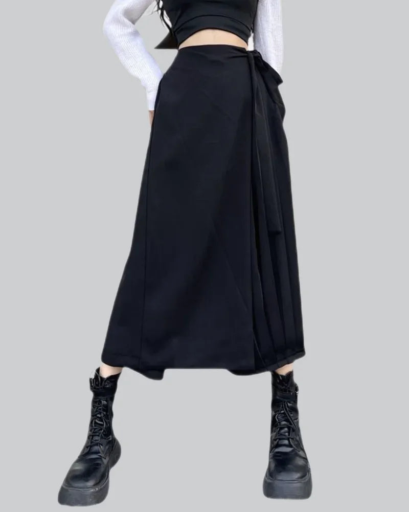 Wide Leg Skirt Pants | Techwear Wide Leg Skirt Pants | Techwear