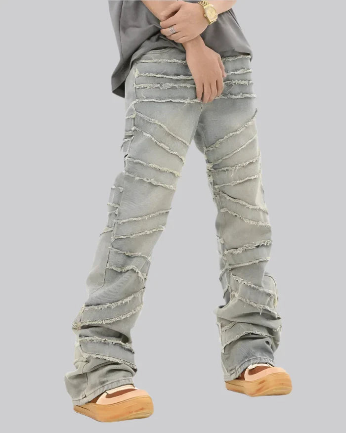 パンツ Fireman Pants Silver CYBER TECH Y2K Y3K Fireman Pants Silver CYBER TECH Y2K Y3K