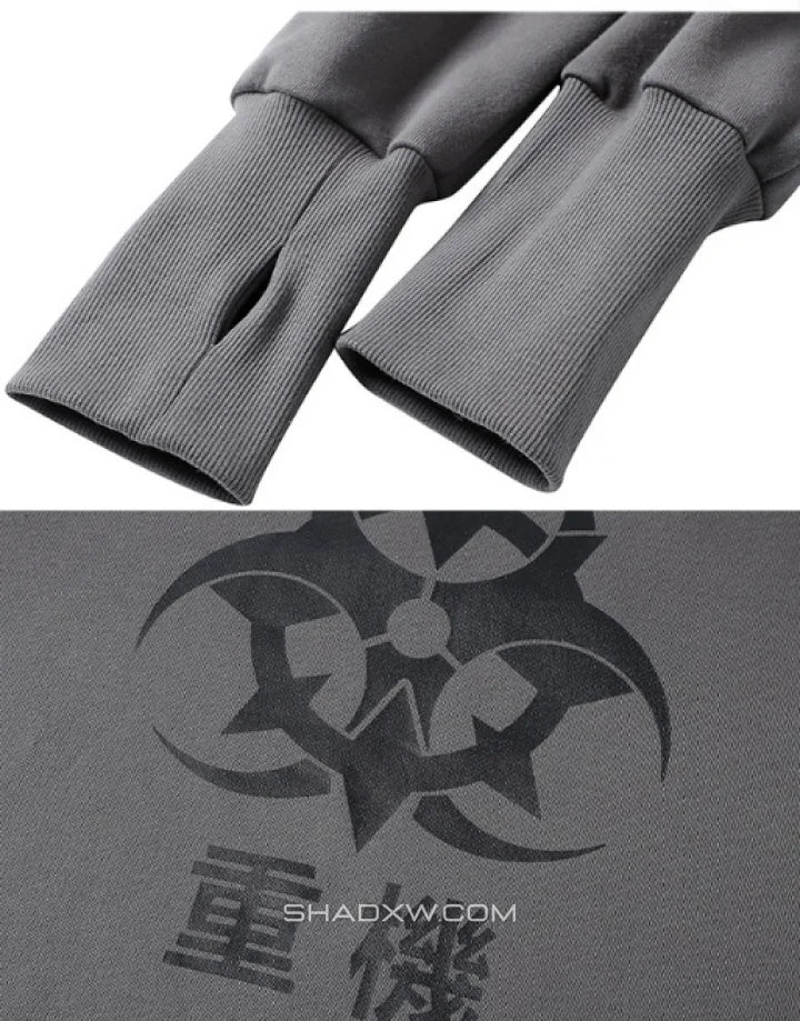 Biohazard pullover