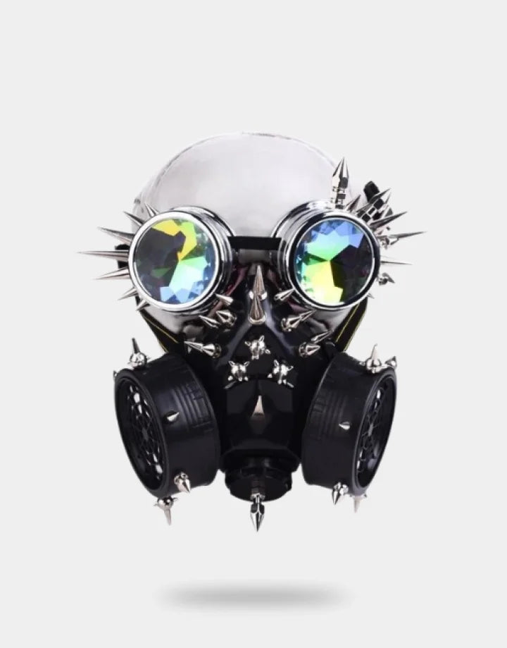 gas mask with goggles Cyberpunk Gas Mask Art