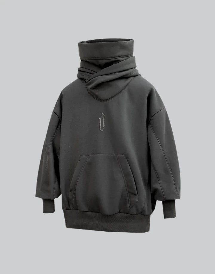 High Collar Hoodie
