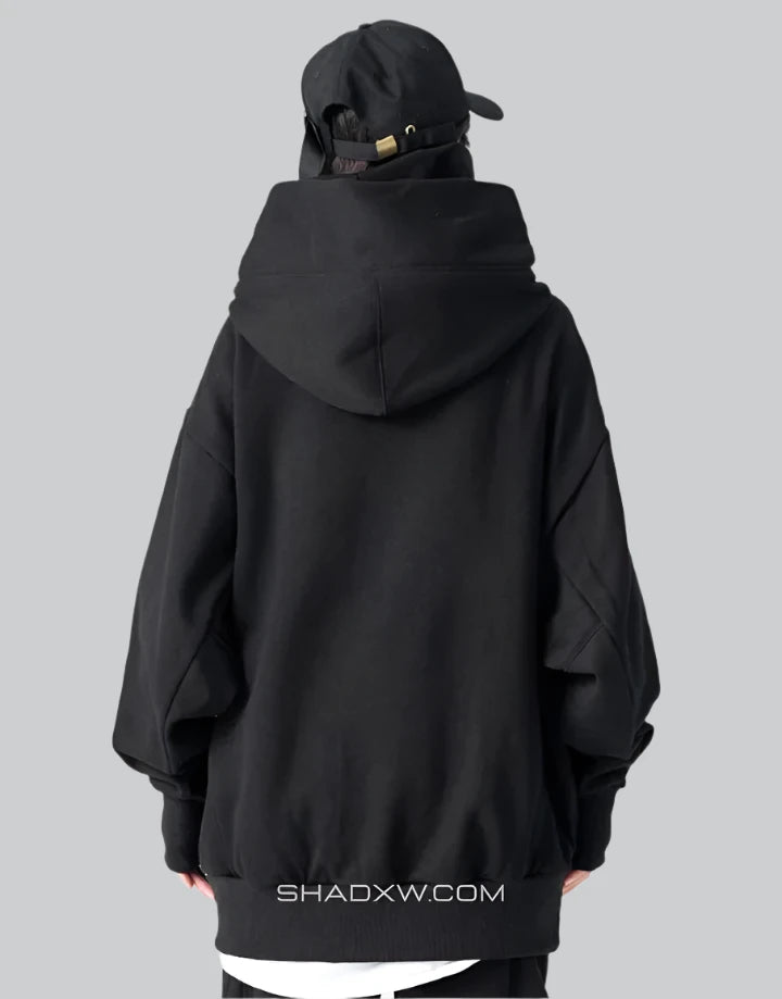 High Collar Hoodie