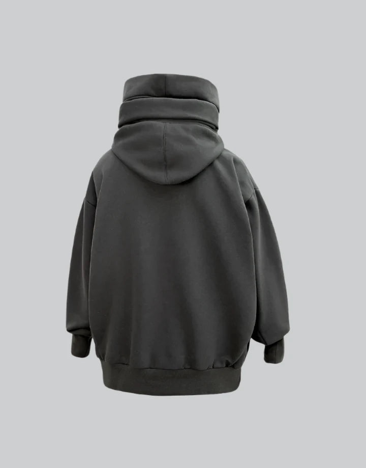 High Collar Hoodie