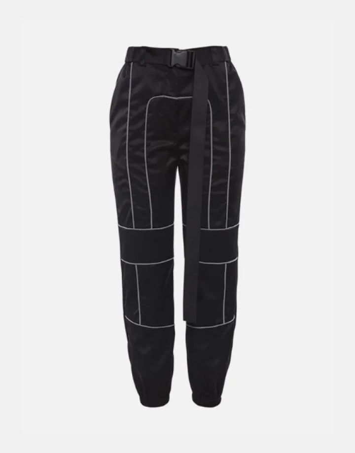 Japanese Techwear Pants Cyberpunk Cargo Joggers Trousers Multi-pockets -   Canada