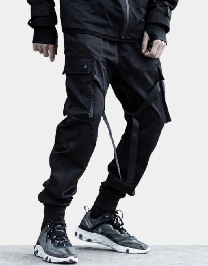 Tactical utility joggers Techwear