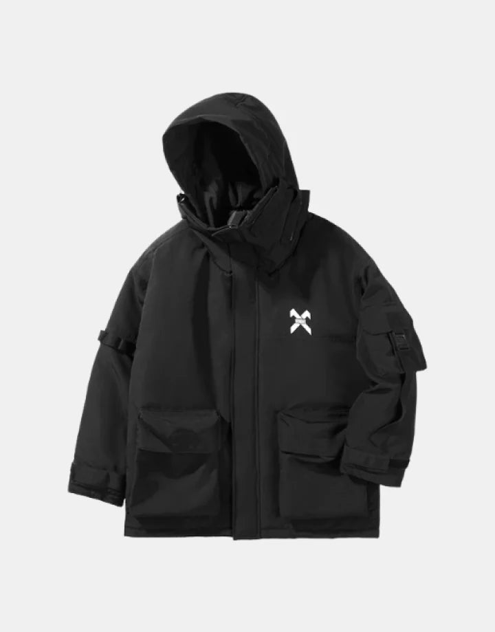 Techwear raincoat on sale