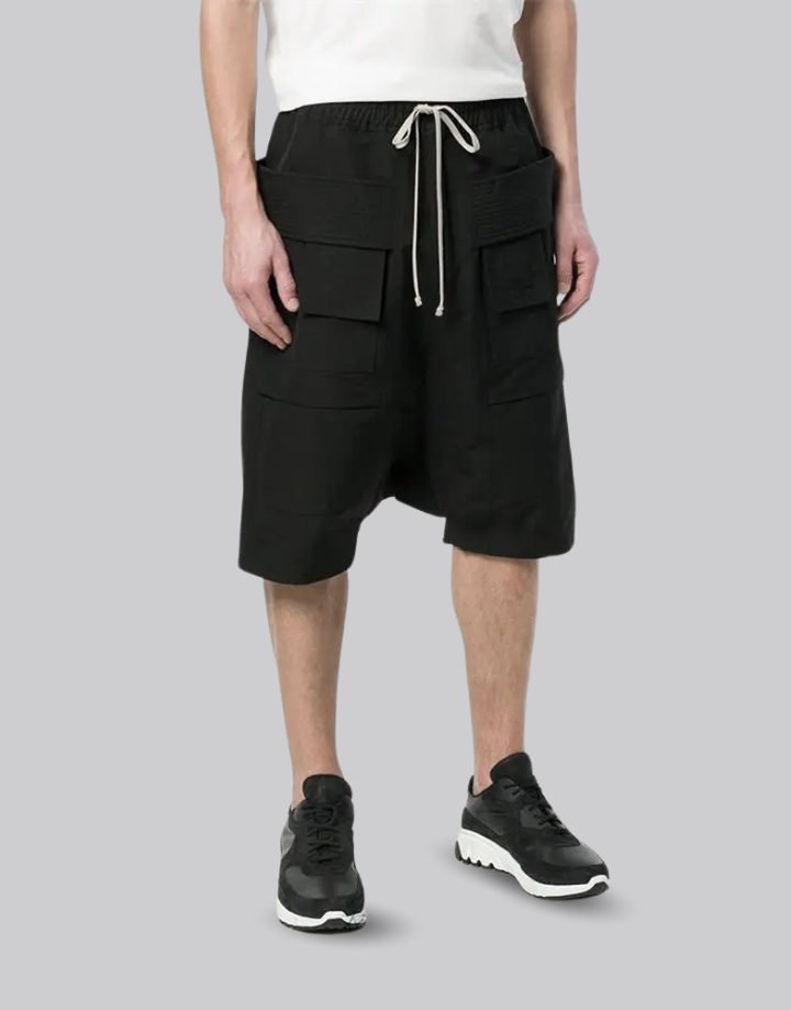 Multi Pocket Cargo Shorts Techwear