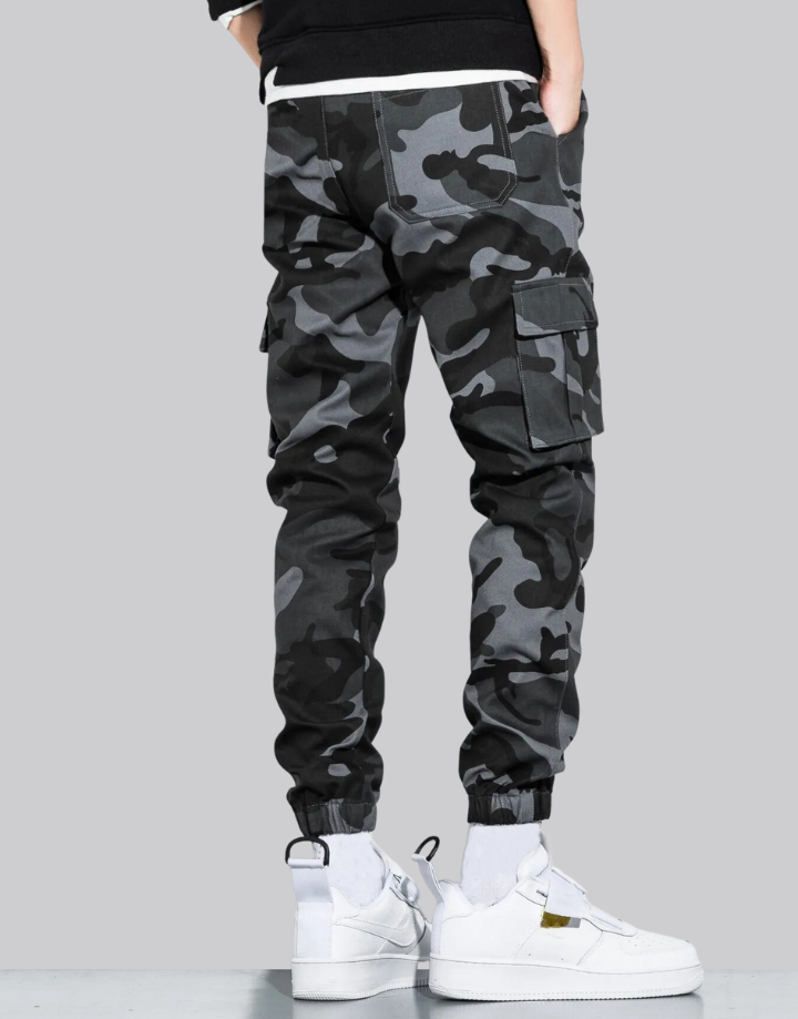 Camouflage Cargo Jogginghose Herren