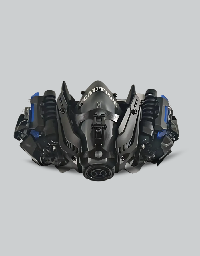 Cyberpunk Led Gas Mask