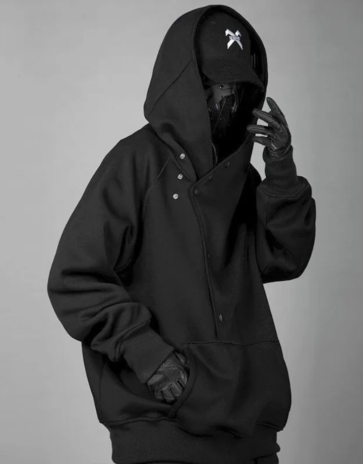 Cyberpunk Ninja Hoodie Techwear