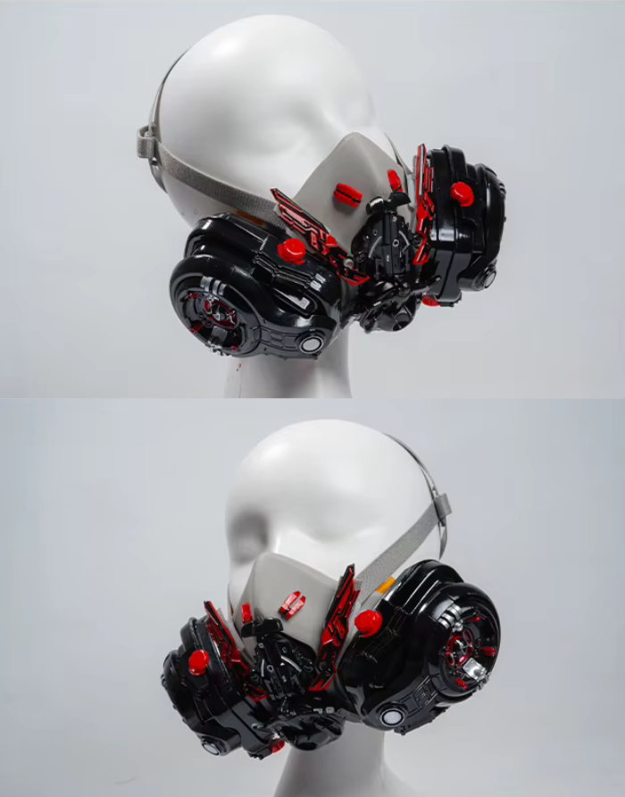 Cyberpunk Goth Mask