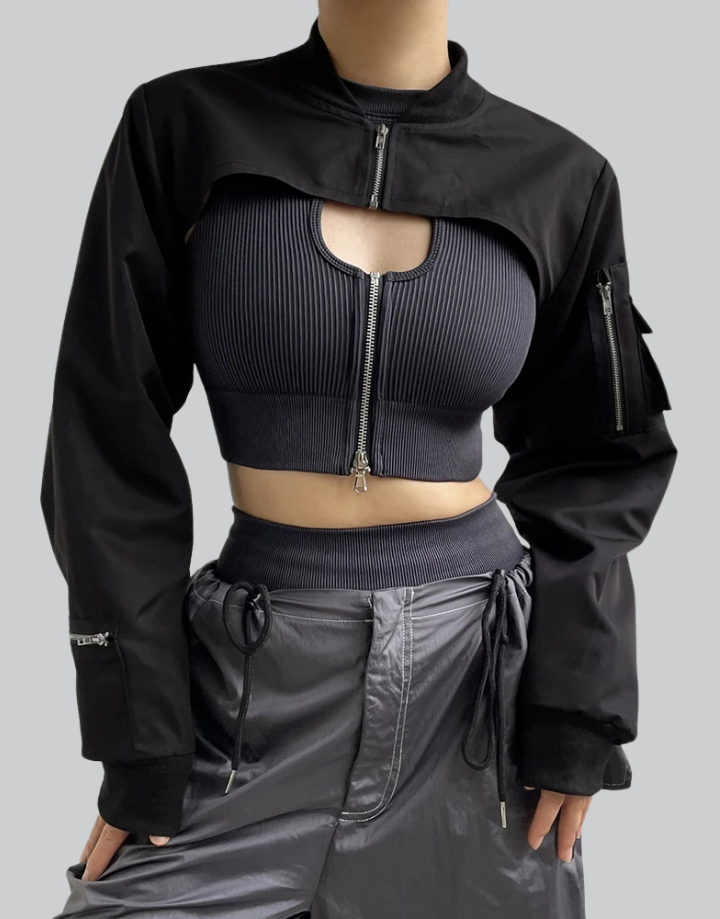 Superkurzes Crop Top