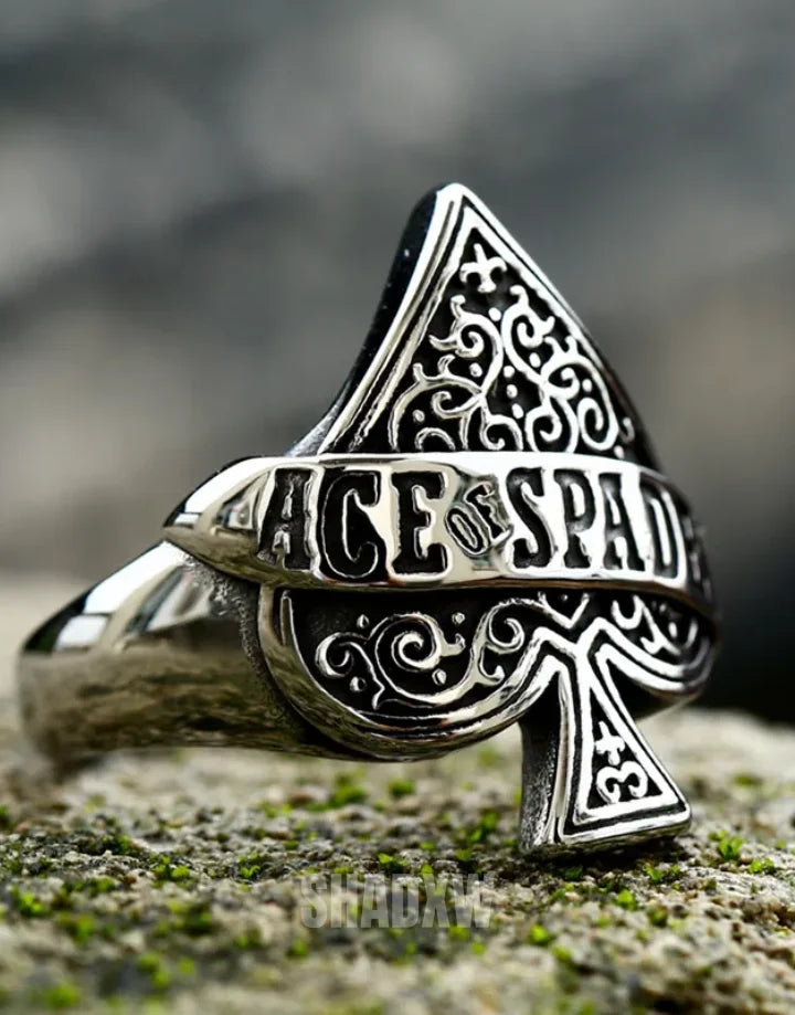 Ace of Spades Ring