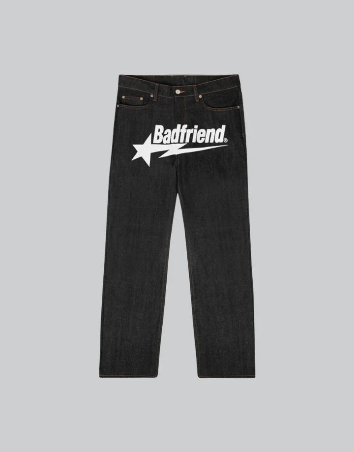 Bad Friend Pants white