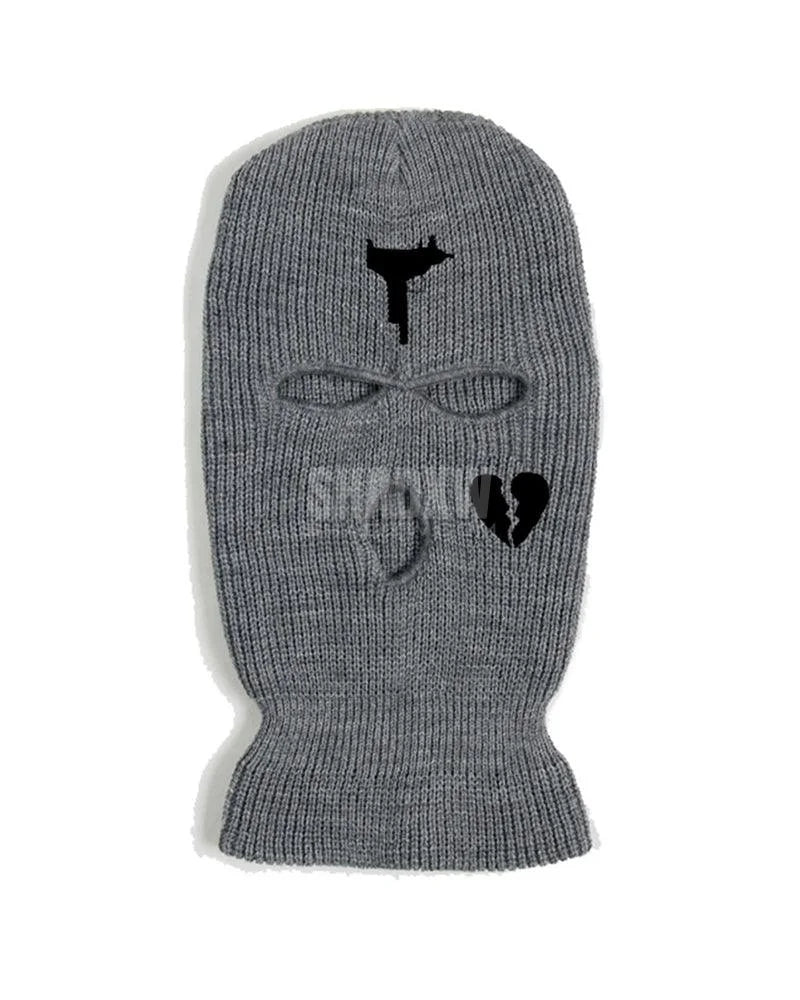 Funny Knitted Full Face Cover Balaclava Ski Mask - Techwear Outfits