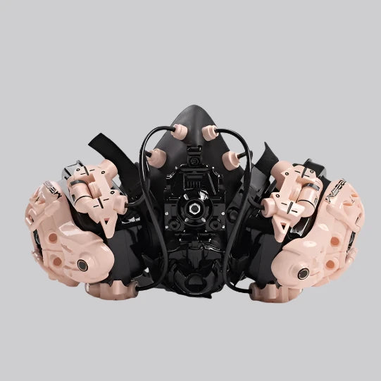 Beige Cyberpunk Mask