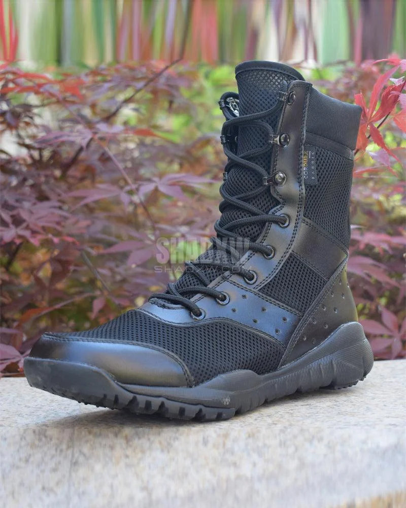 Best Tactical Boots Black Mesh 35