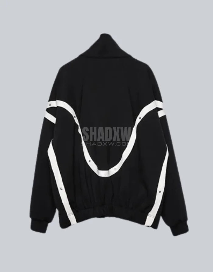 Black and White Techwear Jacket