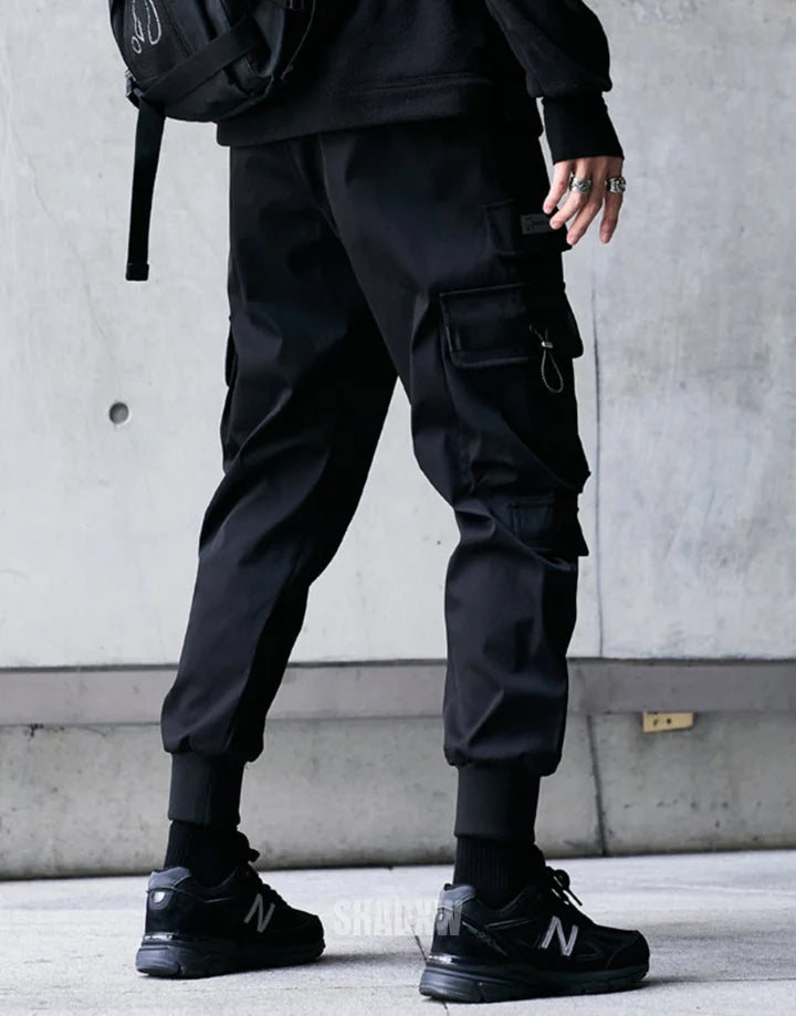 Black Cargo Pants Streetwear