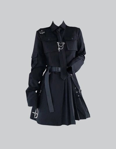 Black Goth Skirt