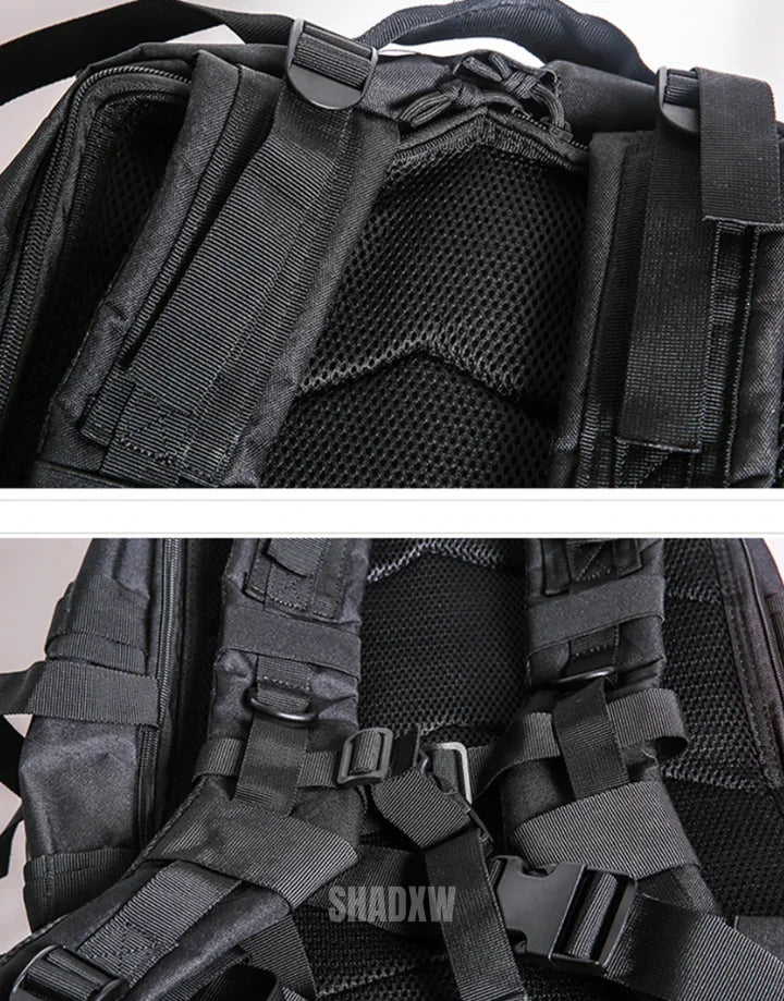 Black Tactical Backpack