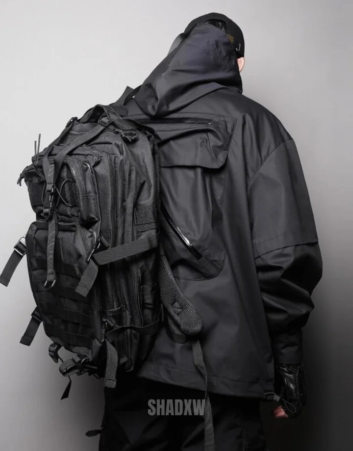 Black Tactical Backpack