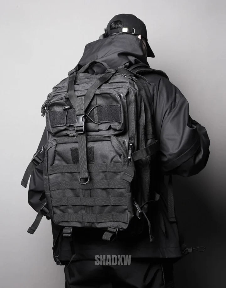 Black Tactical Backpack