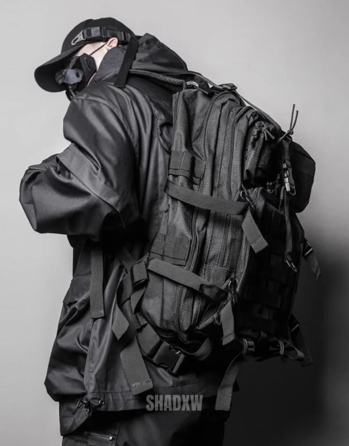 Black Tactical Backpack